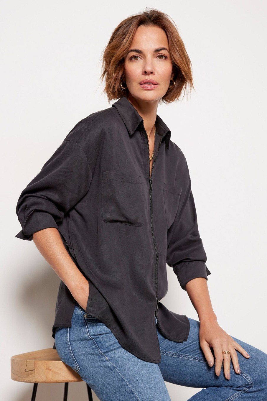 Clothing LNA | Radar Zip Up Shirt