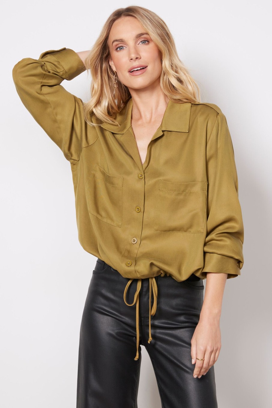 Clothing LNA | Drapey Utility Shirt