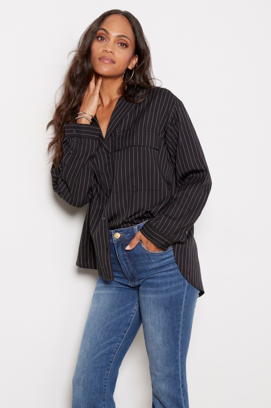 Clothing PISTOLA | Irene Effortless Shirt