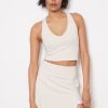 Clothing BEYOND YOGA | Heather Rib Fresh Cut Cropped Tank