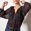 Clothing RAILS | Indi Leopard Blouse