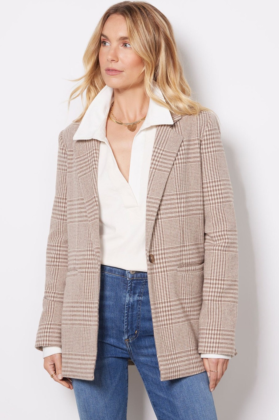 Clothing Z SUPPLY | Anna Plaid Blazer