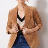 Clothing BLANKNYC | Pecan Suede Blazer