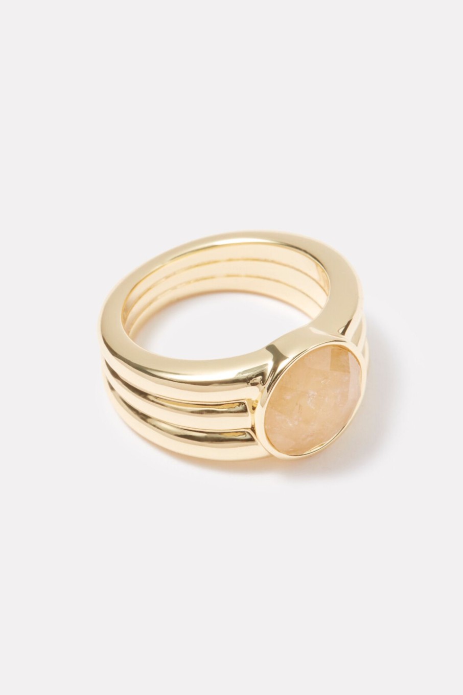 Shoes & Accessories GORJANA | Power Gemstone Reed Ring For Abundance