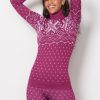 Clothing SWEATY BETTY | Modal Fairisle Base Layer Top