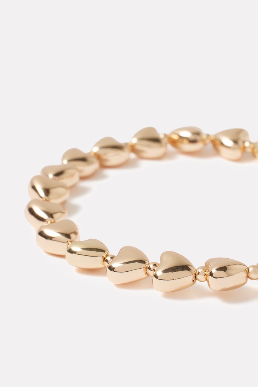 Shoes & Accessories EVEREVE | Golden Heart Bracelet