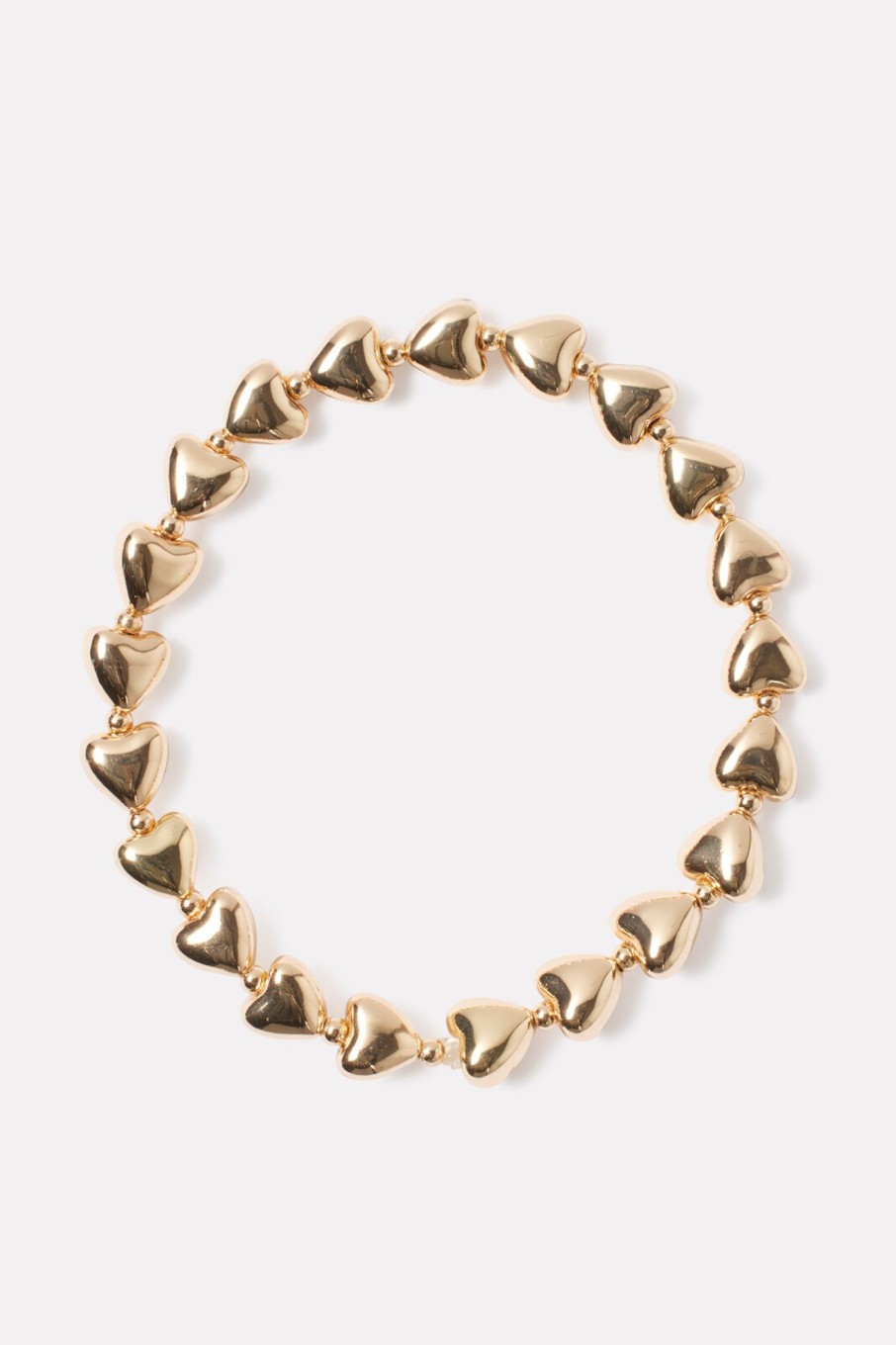 Shoes & Accessories EVEREVE | Golden Heart Bracelet