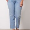 Clothing AGOLDE | Kye Mid Rise Straight Crop Jean