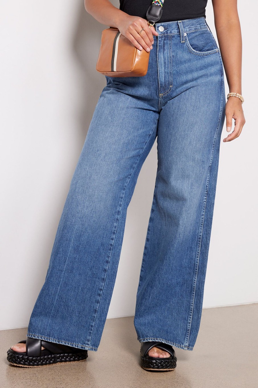 Clothing AMO | Frida Wide Leg Jean