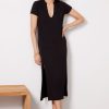 Clothing LNA | Easy Rib Tee Dress