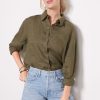 Clothing SANCTUARY | Relaxed Linen Shirt