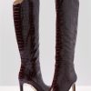 Shoes & Accessories SAM EDELMAN | Shauna Croco Knee Boot