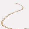 Shoes & Accessories EVEREVE | Wavy Snake Chain Necklace