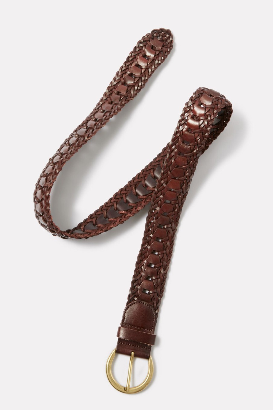 Shoes & Accessories EVEREVE | Braided Chocolate Belt