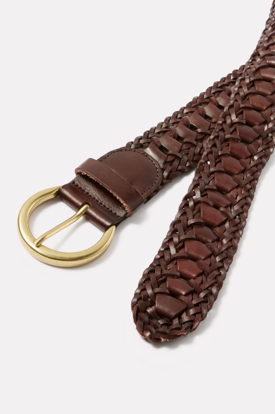 Shoes & Accessories EVEREVE | Braided Chocolate Belt