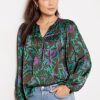 Clothing VELVET | Reeve Satin Blouse