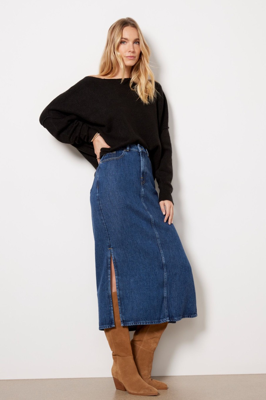 Clothing 7 FOR ALL MANKIND | Maxi Skirt