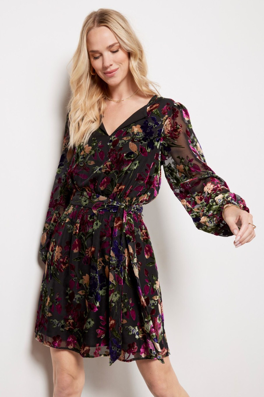 Clothing EVEREVE | Ashlyn Velvet Dress