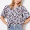 Clothing EVEREVE | Lori Printed Blouse