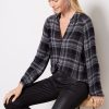 Clothing CLOTH AND STONE | Luxe Plaid Button Down