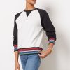 Clothing EVEREVE | Luka Stripe Trim Sweatshirt