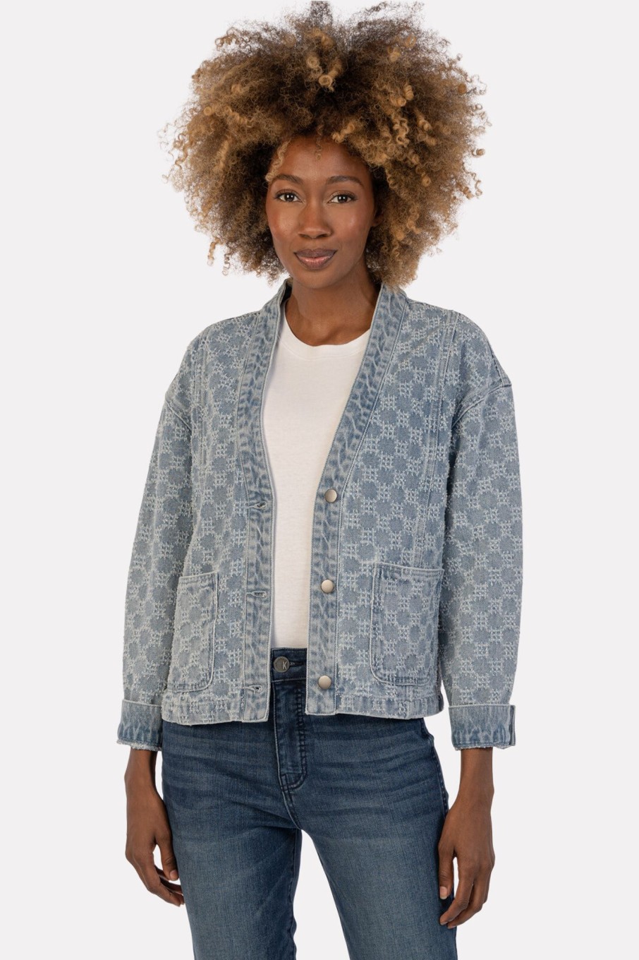 Clothing KUT FROM THE KLOTH | Coco Crop Jacket