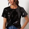 Clothing SANCTUARY | Perfect Sequin Top