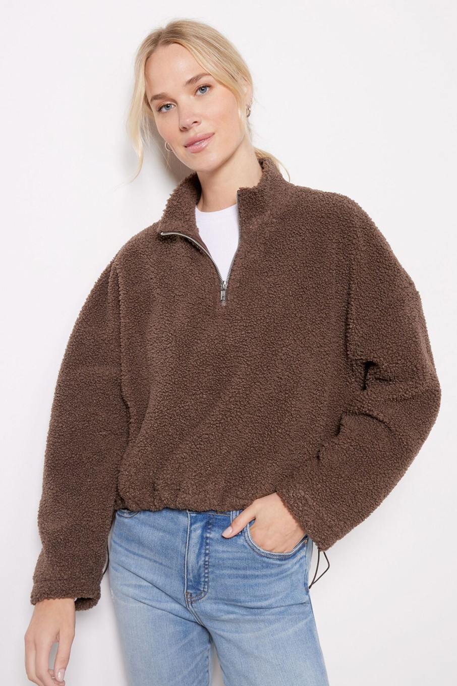 Clothing LNA | Sherpa Half Zip