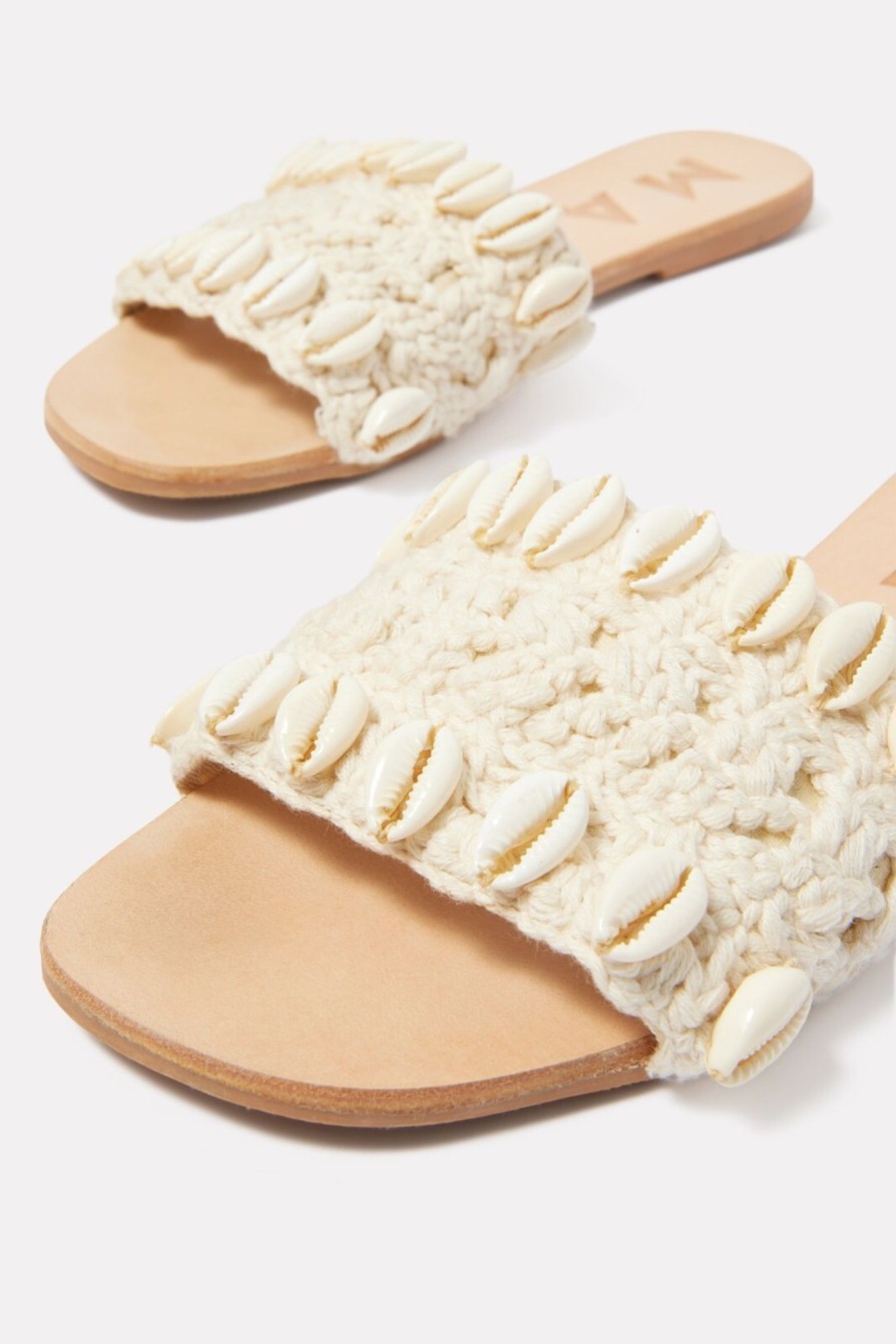 Shoes & Accessories MANEBI | Shell Slide Sandal