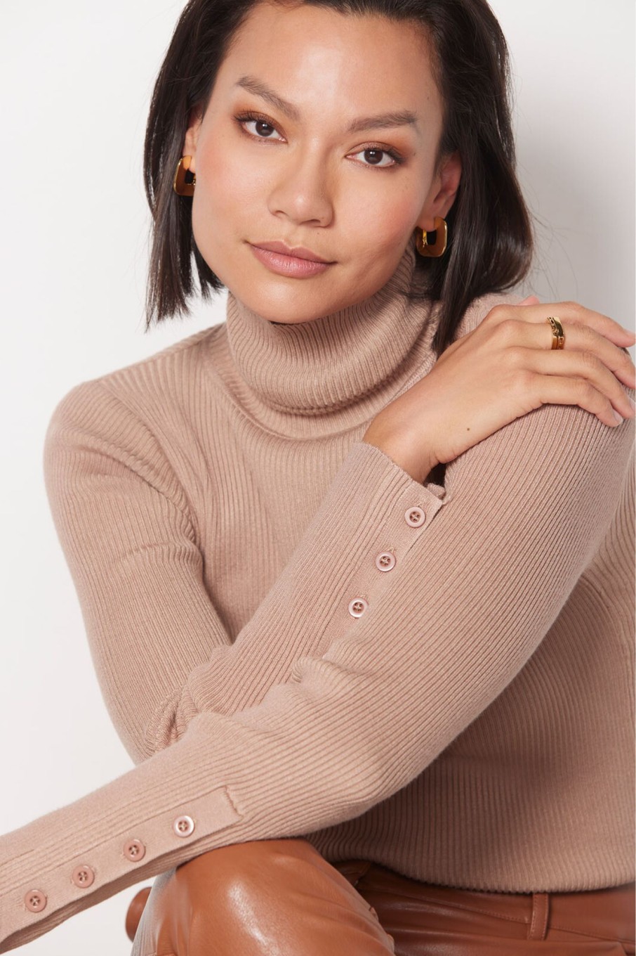 Clothing JOHN + JENN | Hadley Turtleneck Pullover