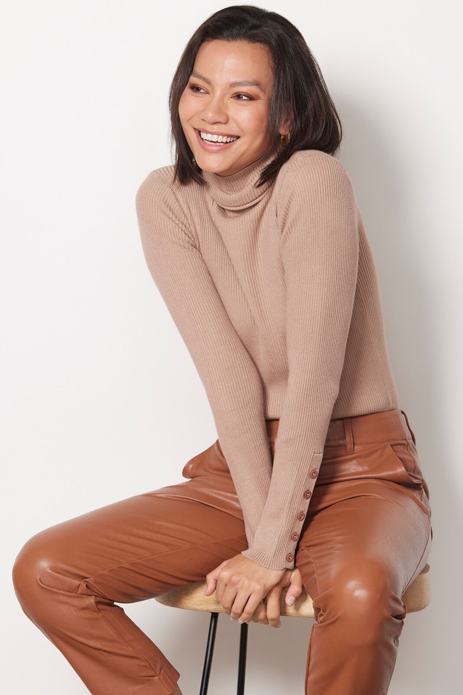 Clothing JOHN + JENN | Hadley Turtleneck Pullover