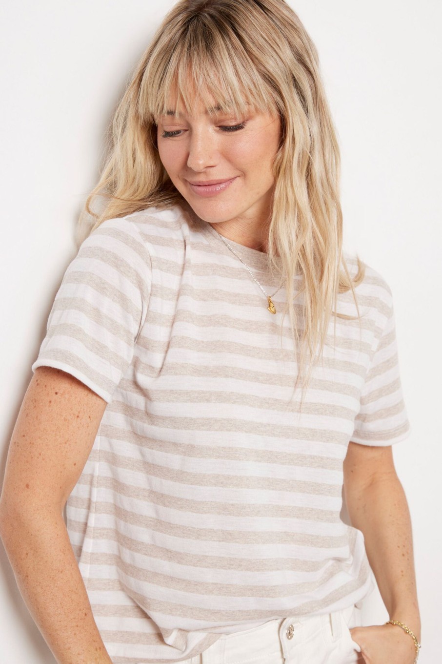 Clothing VELVET | Lyla Stripe Tee