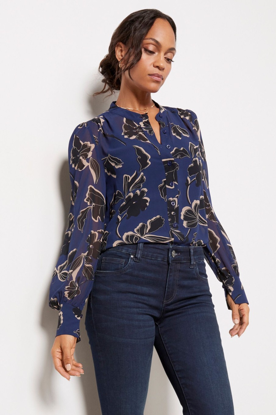 Clothing EVEREVE | Gianna Floral Blouse