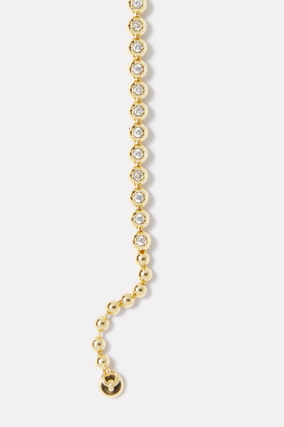 Shoes & Accessories LUV AJ | Pave Ball Chain Bracelet