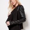 Clothing BLANC NOIR | Drape Front Jacket