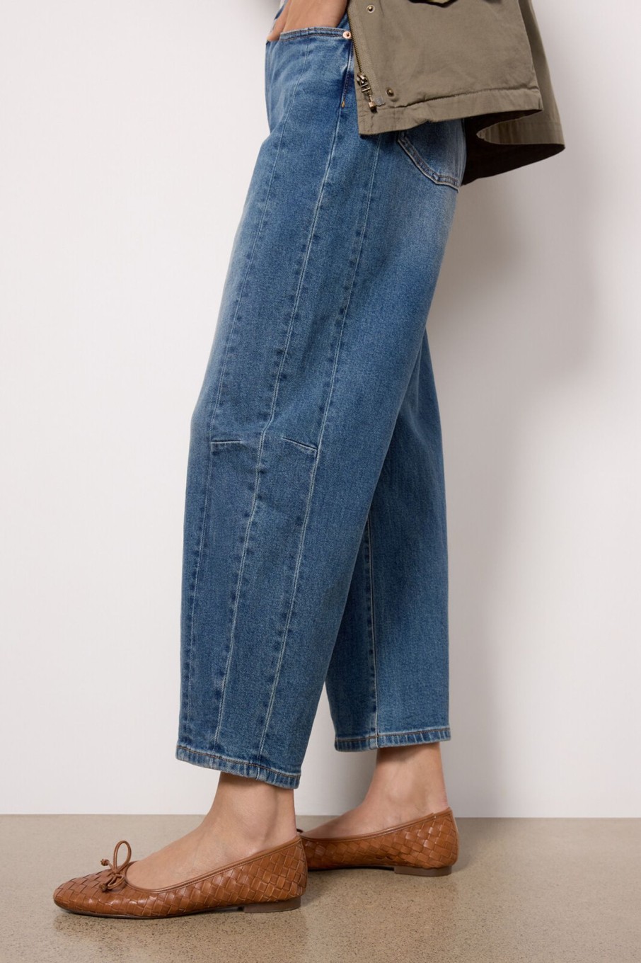 Clothing PISTOLA | Eli High Rise Arched Leg Jean