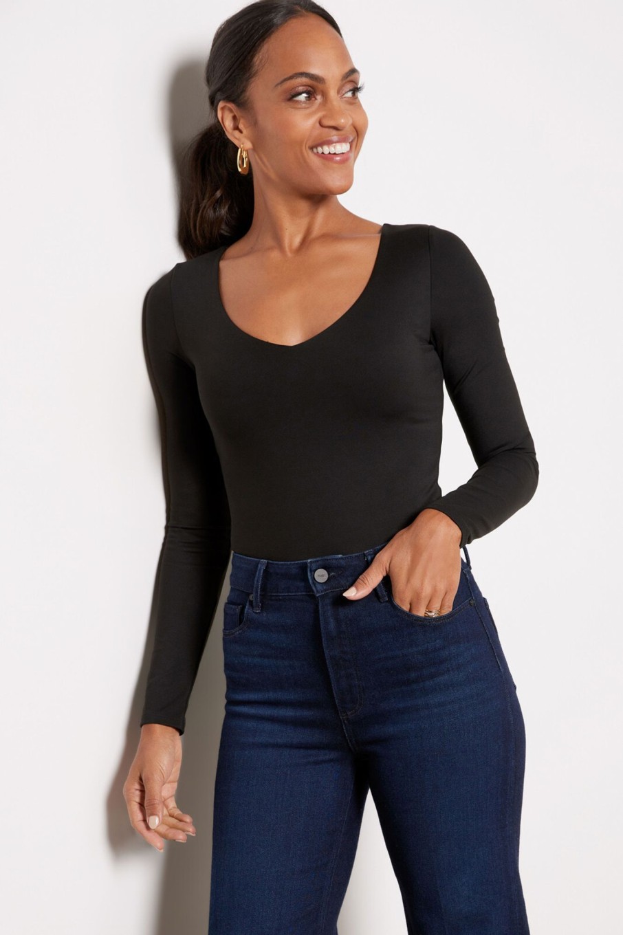 Clothing Z SUPPLY | So Smooth V Neck Bodysuit