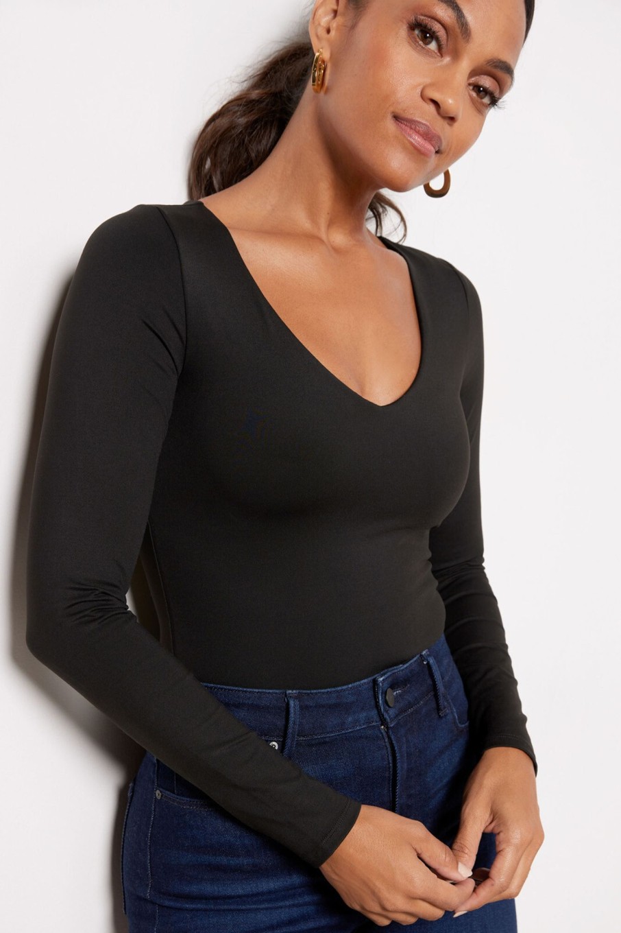 Clothing Z SUPPLY | So Smooth V Neck Bodysuit