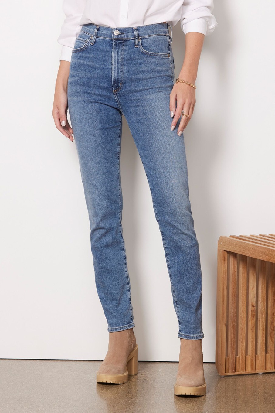 Clothing CITIZENS OF HUMANITY | Olivia High Rise Slim Jean