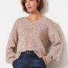 Clothing FRENCH CONNECTION | Jill Marl Vneck Pullover