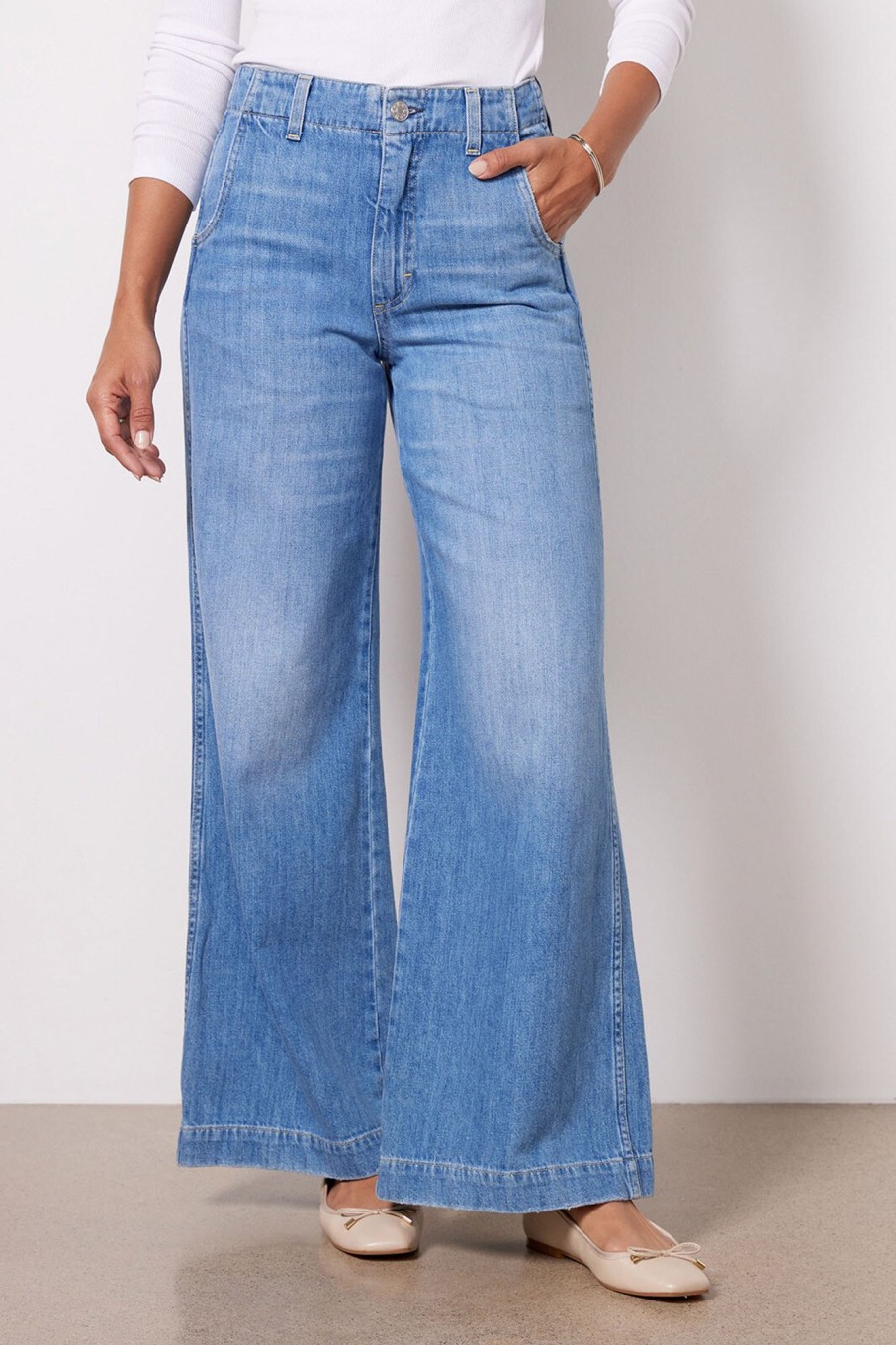 Clothing AMO | Edith Wide Leg Trouser