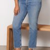 Clothing AGOLDE | Riley High Rise Straight Crop Jean