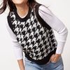 Clothing EVEREVE | Renee Houndstooth Tank