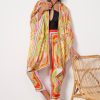 Clothing FARM RIO | Beach Toucans Scarf Multi Kimono