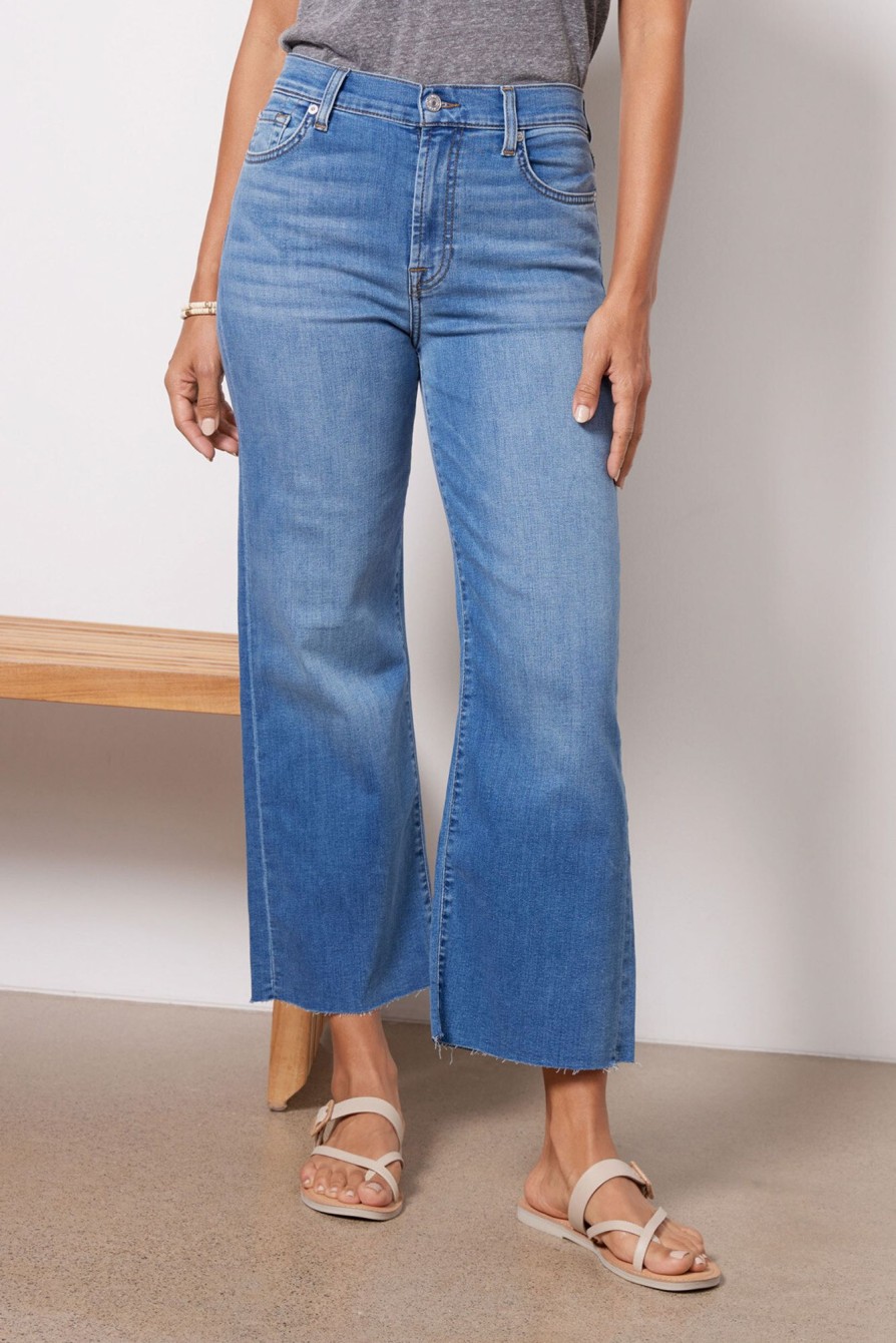 Clothing 7 FOR ALL MANKIND | Cropped Alexa Jean