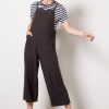 Clothing VELVET | Isabel Linen Overalls