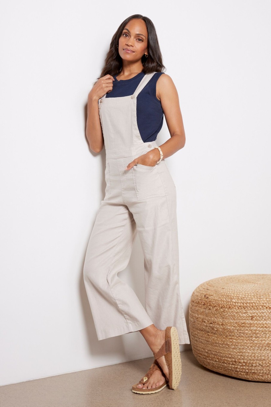 Clothing EVEREVE | Beth Wide Leg Overall