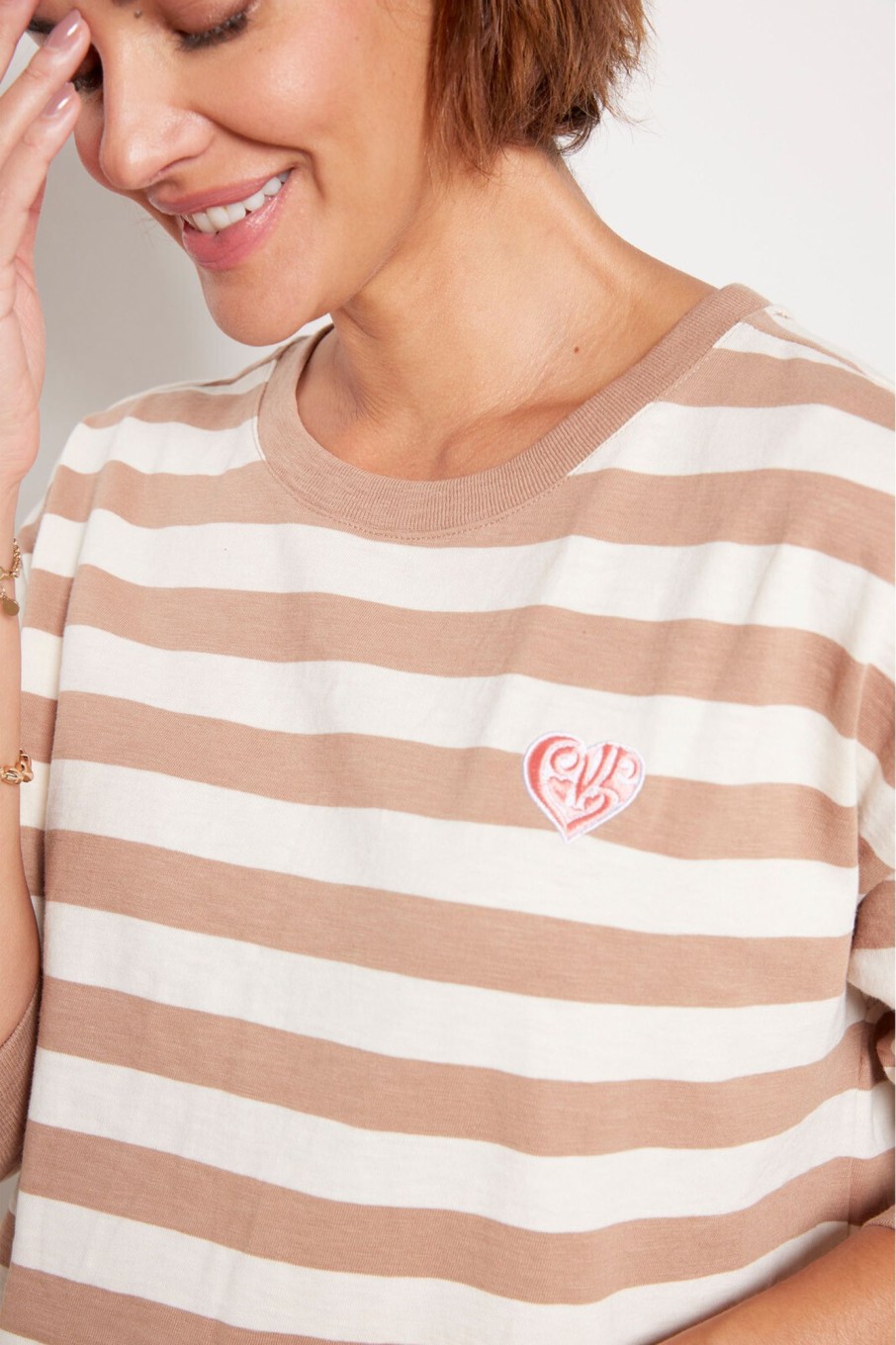 Clothing Z SUPPLY | Stripe Love Long Sleeve Tee