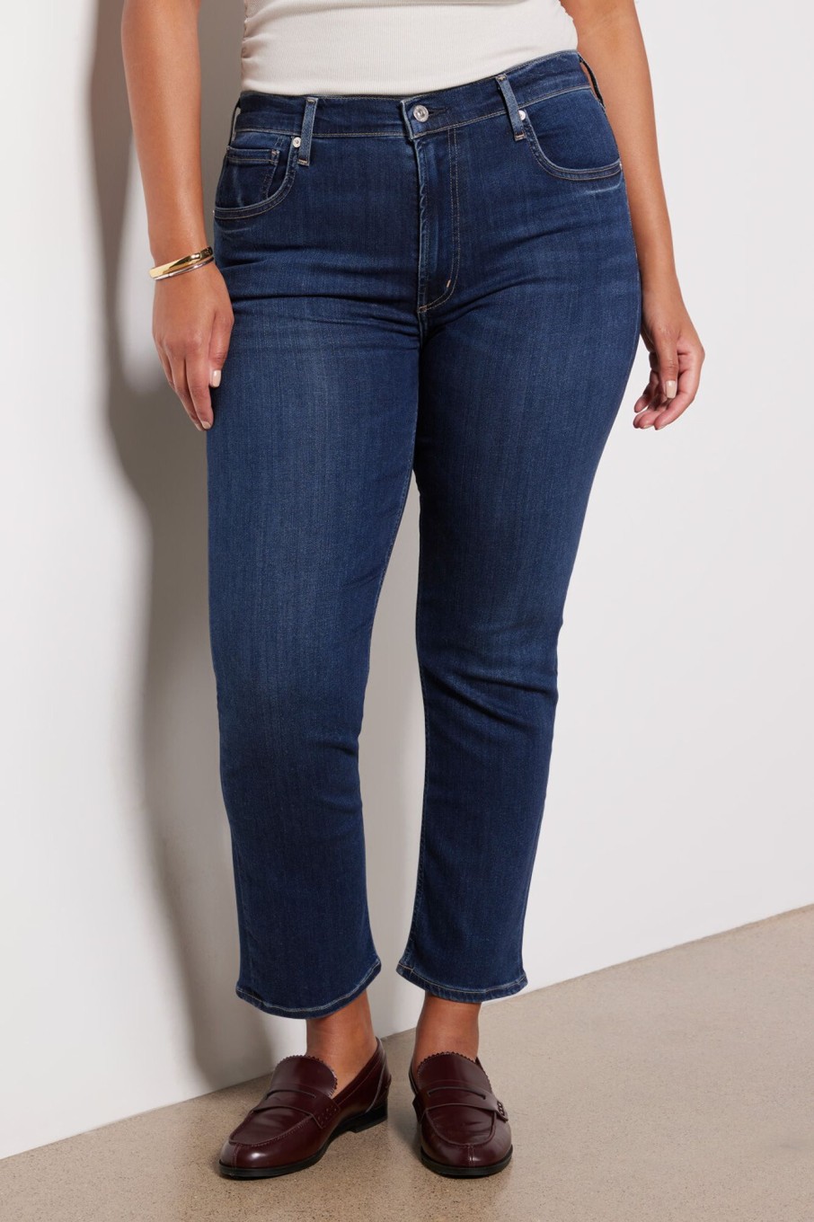 Clothing CITIZENS OF HUMANITY | Isola Straight Crop Jean