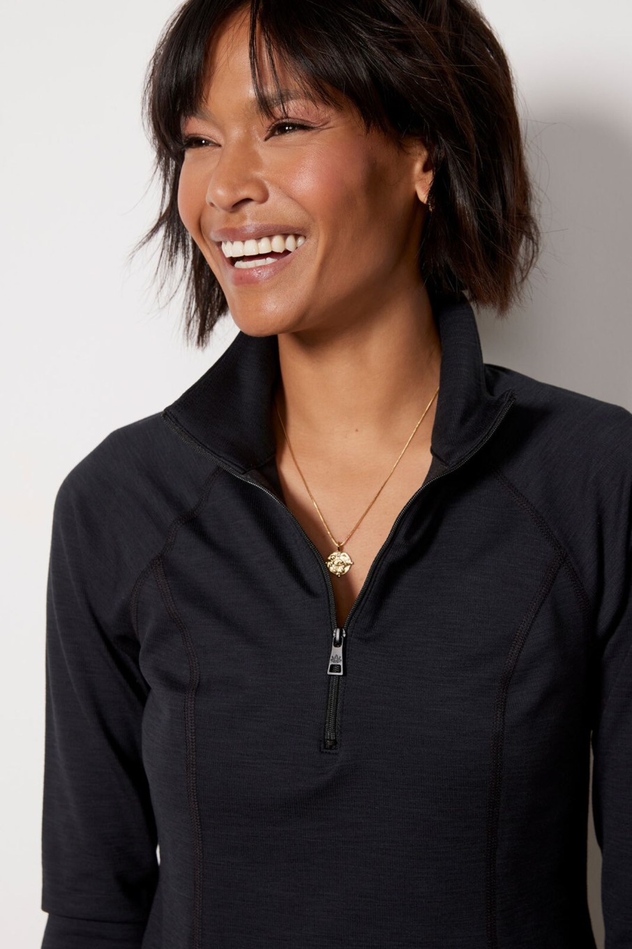 Clothing BEYOND YOGA | Heather Rib Take A Hike Zip Pullover